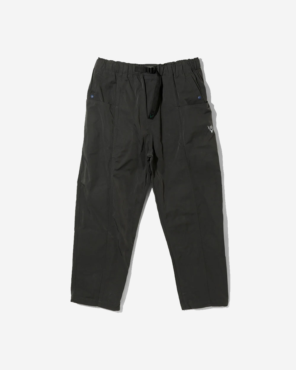 Onion - South2 West8 - Belted C.S. Pant - Poly Gabardine - Charcoal