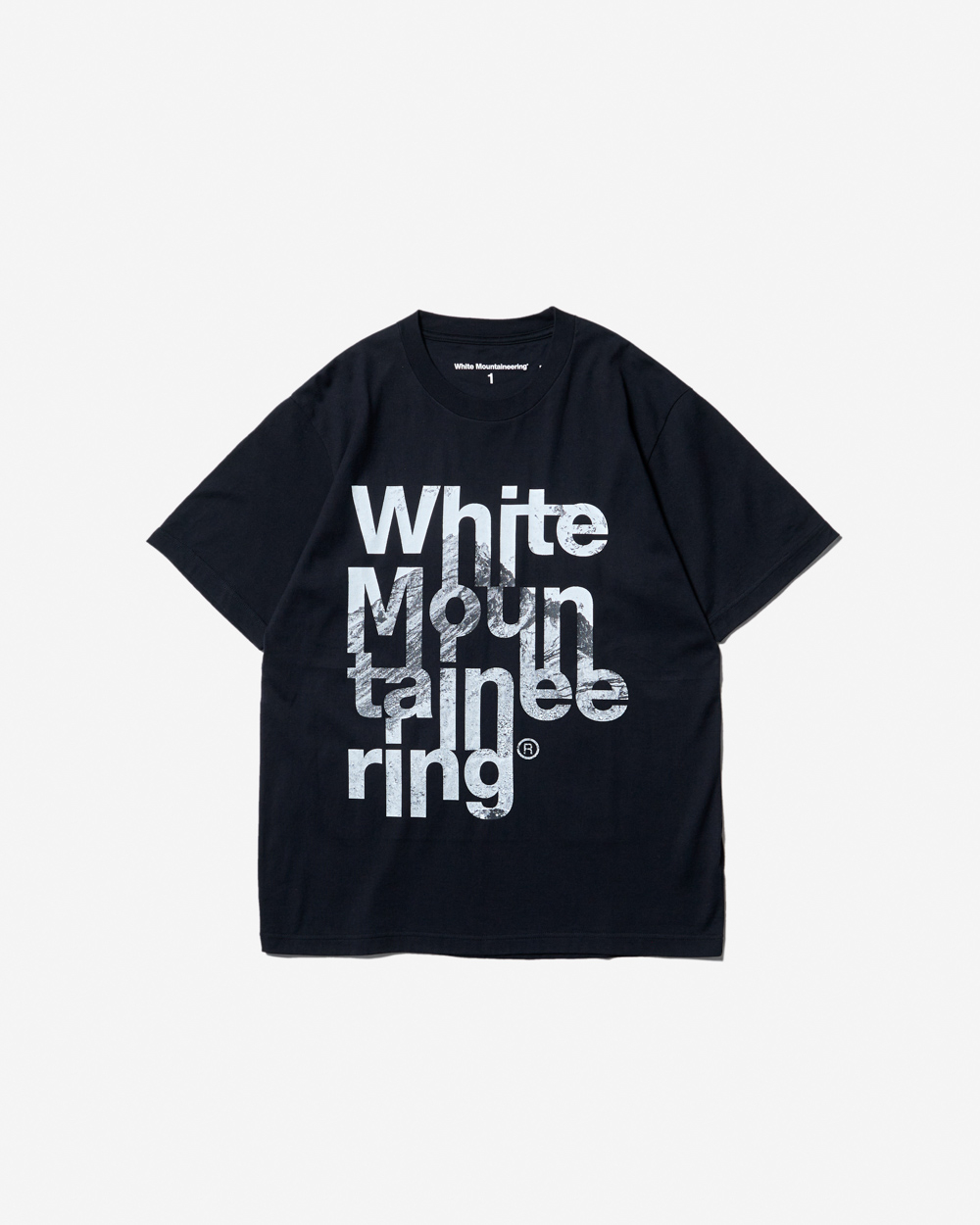 Onion - White Mountaineering - Mountain Logo T-Shirt - Black