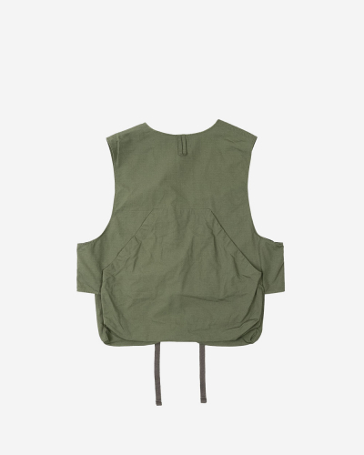 Fowl Vest - Olive Cotton Ripstop