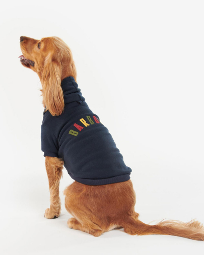 Barbour Logo Dog Hoody - Navy