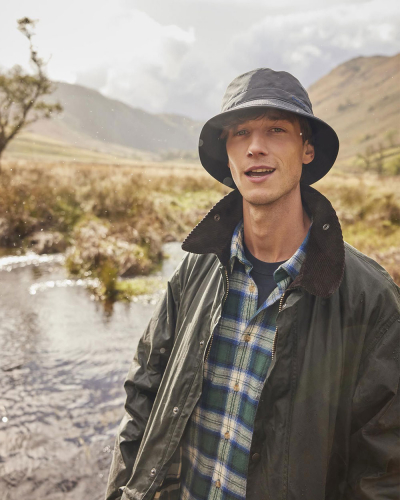 Barbour Preston Bucket Hat - Classic Navy