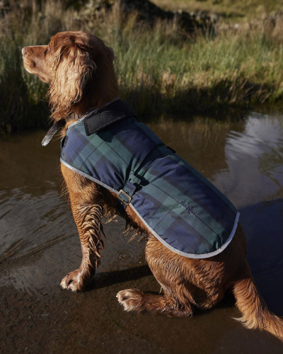 Barbour Wetherham Tartan Dog Coat - Classic Blackwatch Tartan