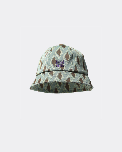 Bermuda Hat - Poly Jacquard - Turquoise