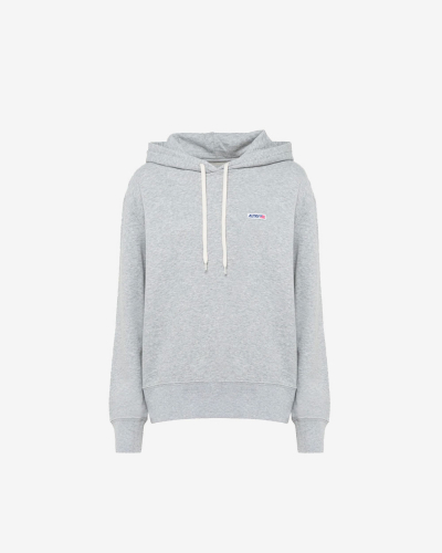 Hooded Sweatshirt Cotton Jersey -Gray