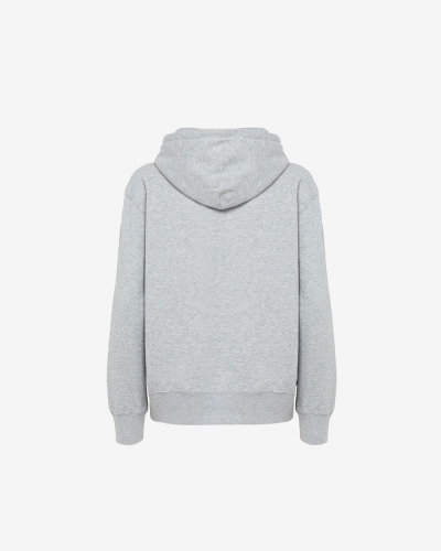 Hooded Sweatshirt Cotton Jersey -Gray