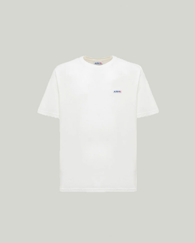 Label T-Shirt Cotton Jersey - White