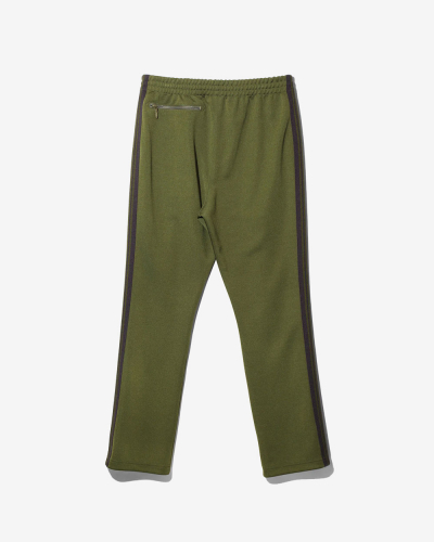 Narrow Track Pant - Poly Smooth - Olive