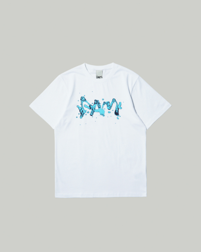 Splash SS Tee - White