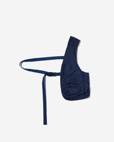 Shoulder Vest - Navy Nylon Ripstop