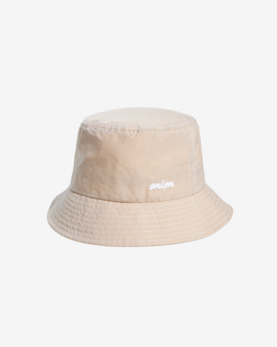 Nylon Bucket Hat - Cream