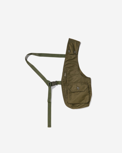 Shoulder Vest - Olive Nylon Ripstop