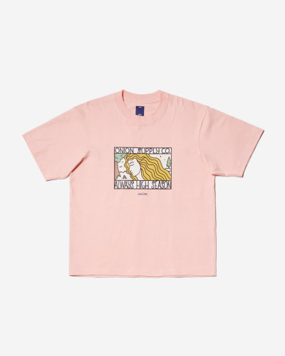 Always High Season - A Woman Boxy T-Shirt - Salmon