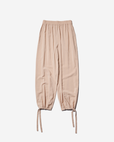 Gia Wide Leg Drawcord Pants - Plaster