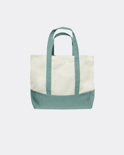 Shopper Bag - Dusty Sand / Dusty Green