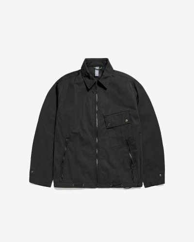 Zip Up 3P Jacket - Black