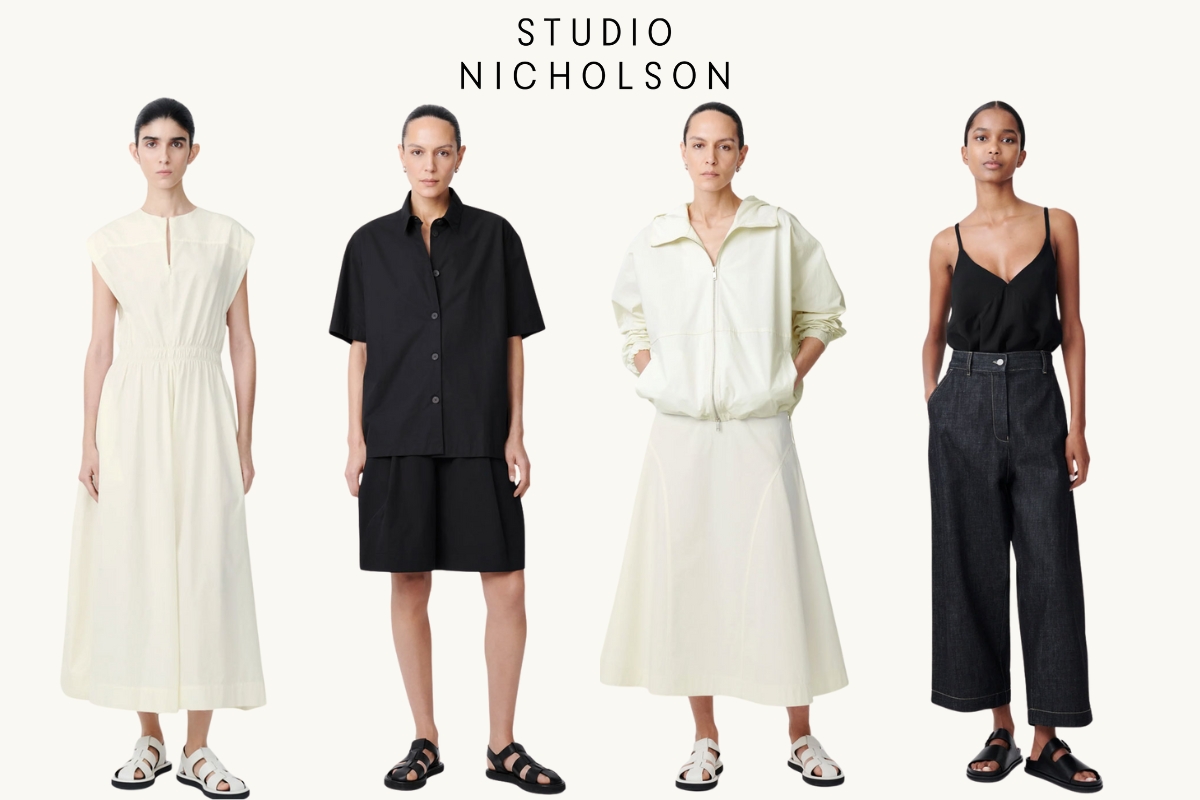 STUDIO NICHOLSON แบรนด์เสื้อผ้าจากประเทศอังกฤษ คอลเลคชั่น SPRING / SUMMER 2024