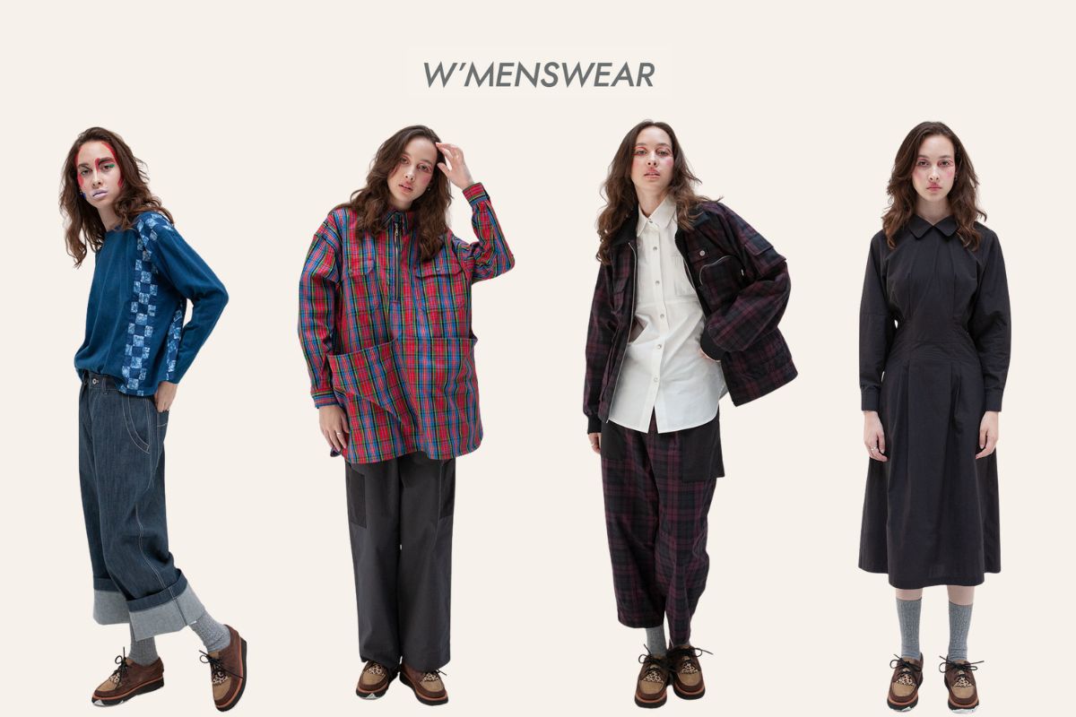 W'menswear แบรนด์เสื้อผ้าสไตล์ Vintage Military สำหรับคุณผู้หญิง ในคอลเลคชั่น FALL/WINTER 2023